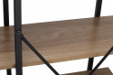 Bokhylla \'Fyra\' - Brun
