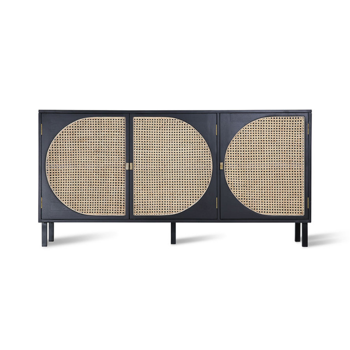 Sideboard 'Webbing' - Svart