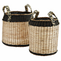 Korgar med handtag 2-pack - Rotting