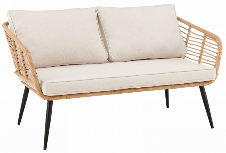 Trädgårdssoffa 'Sardinia' - Natur/Beige