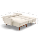Bäddsoffa \'Texas\' - Beige
