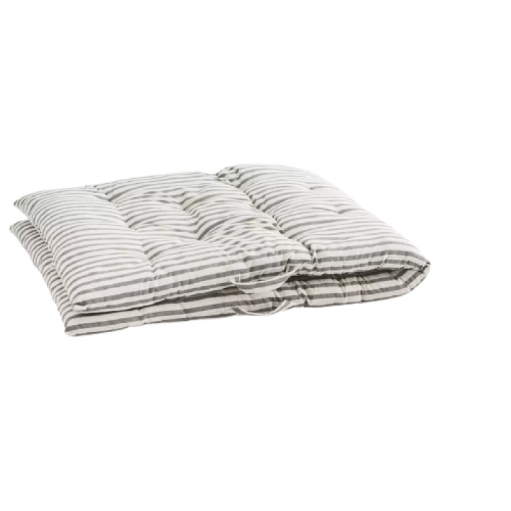 Randig dyna bomull L - benvit i gruppen Rum / Uteplats / Textilier / Sittdyna hos Reforma (MP-70180-71)