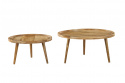 Soffbord \'Manarola\' 2 delar - Natur
