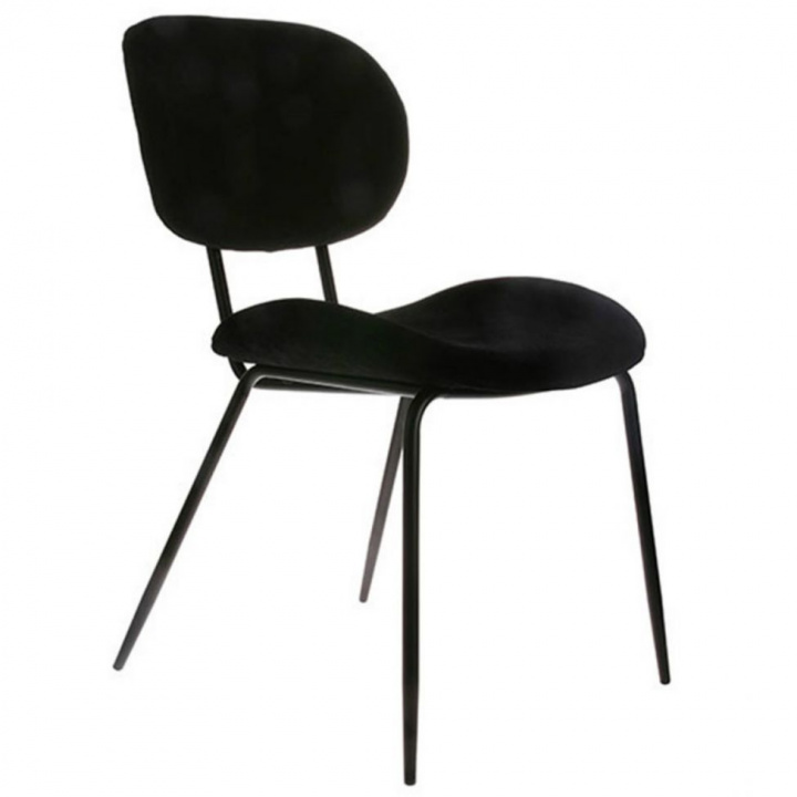 Stol 'Rib' - Svart - HK Living
