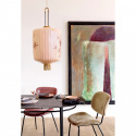 Ovalt matbord - Svart 200x100