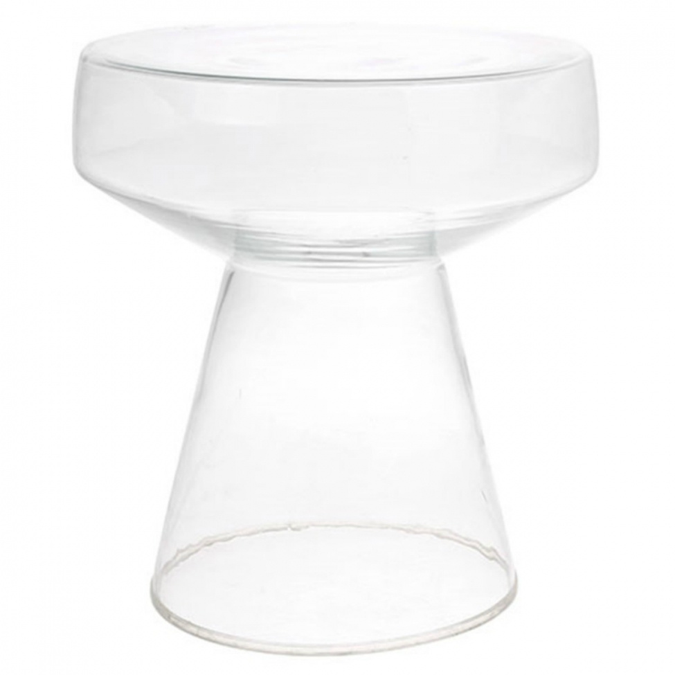 Sidobord \'Clear\' - Glas
