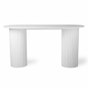 Sidobord \'Pillar\' - Vit L