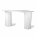 Sidobord \'Pillar\' - Vit L