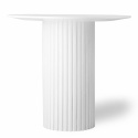 Sidobord \'Pillar\' - Vit S