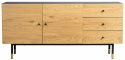 Sideboard \'Munich\' - Ek/Svart