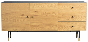 Sideboard \'Munich\' - Ek/Svart