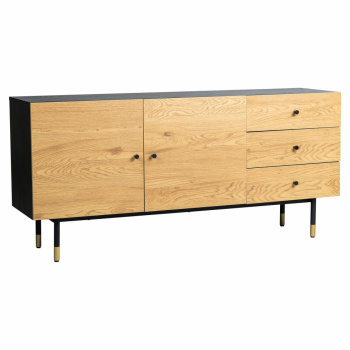 Sideboard \'Munich\' - Ek/Svart