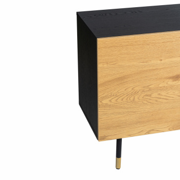 Sideboard \'Munich\' - Ek/Svart