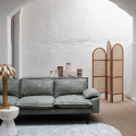 Soffa \'Retro\' - Läder/Mintgrön