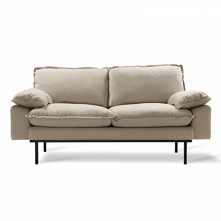 Soffa 'Retro' 2-sits - Beige