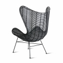 Loungestol \'Egg\' - Svart