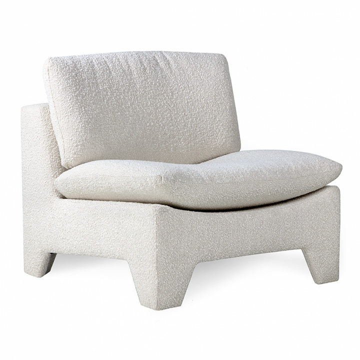 Fåtölj 'Retro Lounge' - Cream