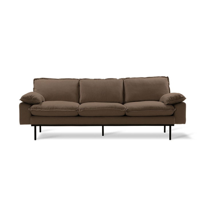 Soffa \'Retro\' 3-sits - Brun i gruppen Möbler / Soffor hos Reforma (MZM5093)