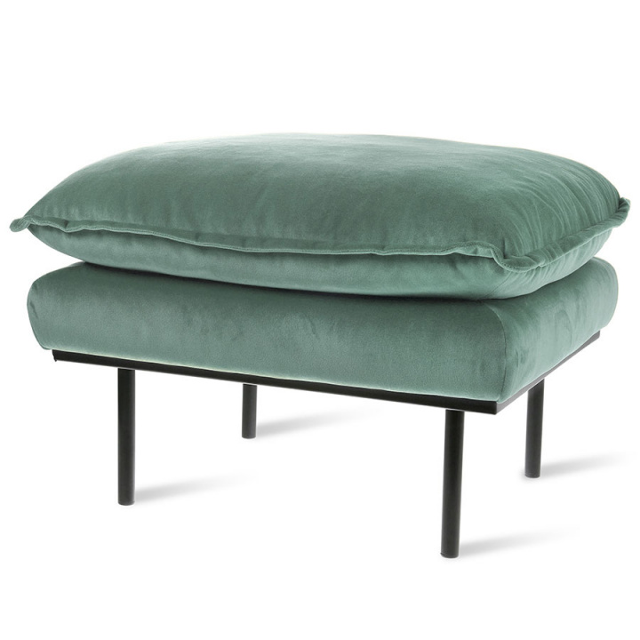 Fotpall \'Retro\' Mint i gruppen Möbler / Soffor / Sittpuffar & Fotpallar hos Reforma (MZM5167)