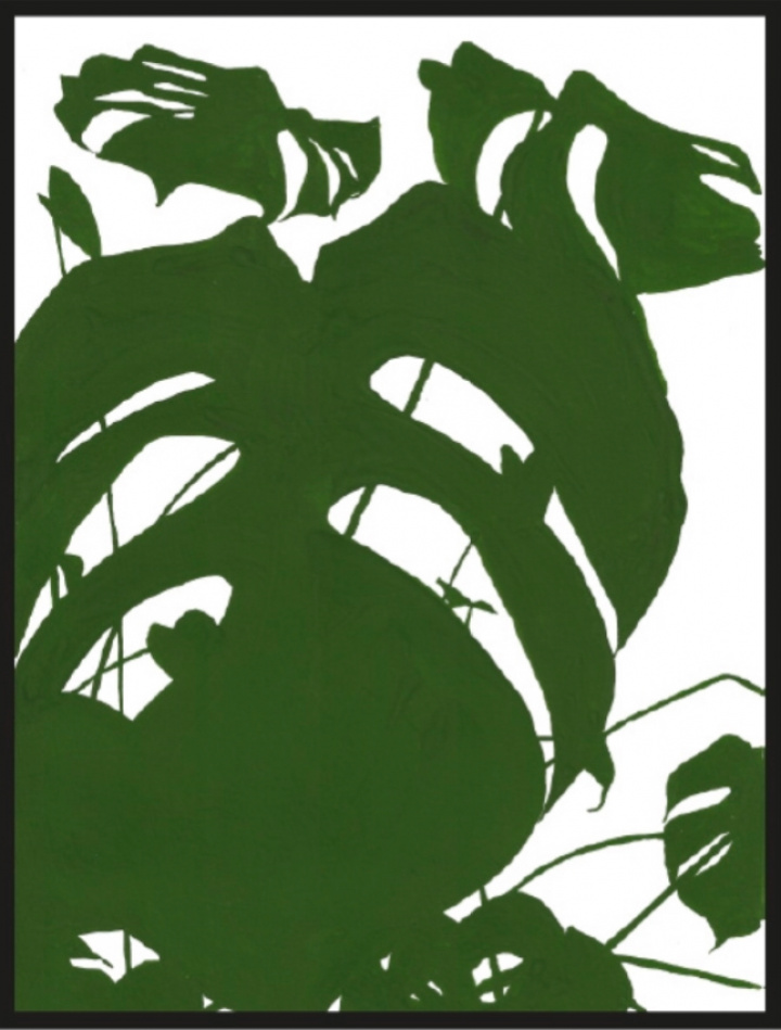 Poster - Monstera l i gruppen INREDNING / Dekoration / Tavlor / Skyltar / Posters hos Reforma (Monstera-l)