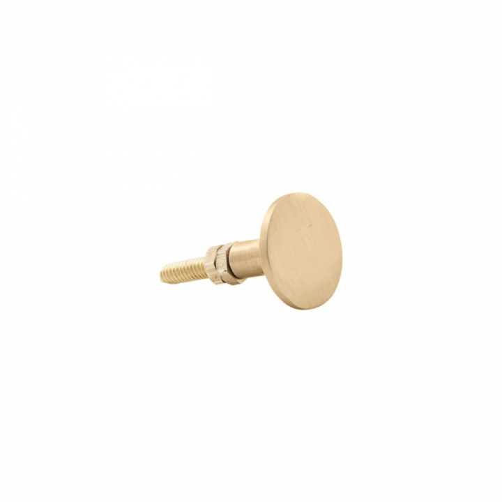 Knopp/Handtag - Mässing (L) - 2pack
