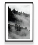 Poster - \'Landskap i dimma\' 50x70cm