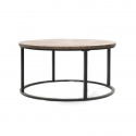Soffbord \'Round\' - Svart/Trä