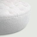 Puff \'Dimple\' Runt 84cm - Vit