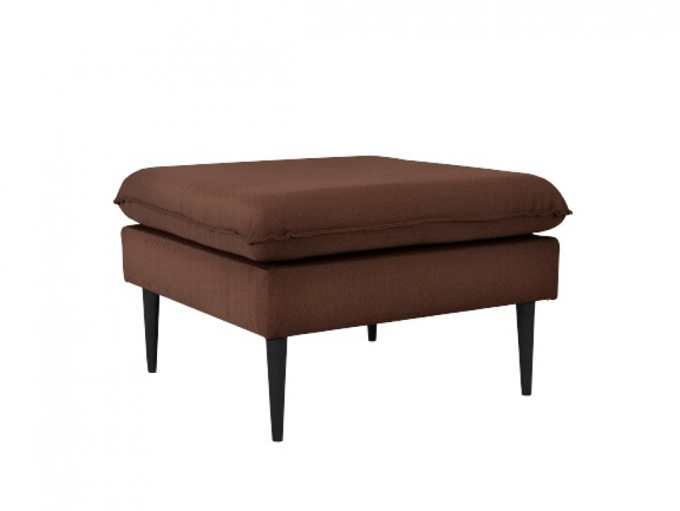 Puff \'Posh\'- Brun/Svart