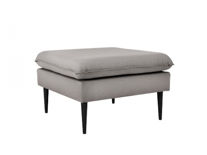 Puff \'Posh\'- Stålgrå/Svart i gruppen Möbler / Soffor / Sittpuffar & Fotpallar hos Reforma (OT041POSH-ET9102)