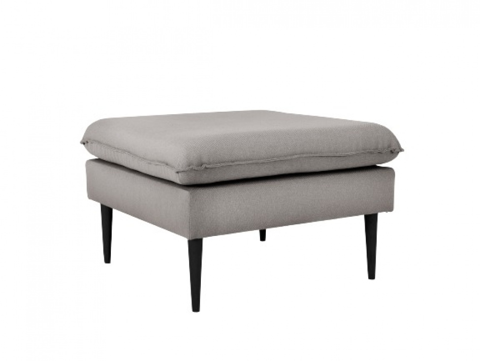 Puff \'Posh\'- Stlgr/Svart