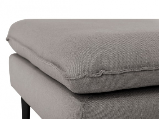 Puff \'Posh\'- Stlgr/Svart