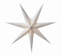 Papperstjärna \'Skina\' - Vit/Silver