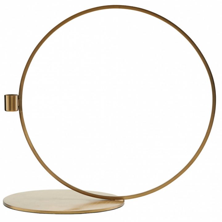 Ljusstake 'Cirque' - Mässing