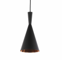 Taklampa \'Beaten Brass\' - Svart/Guld