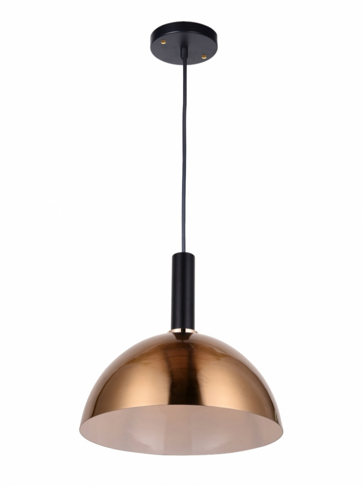 Taklampa \'Dome\' - Svart/Mässing i gruppen Belysning / Lampor / Taklampor hos Reforma (PL051-black)