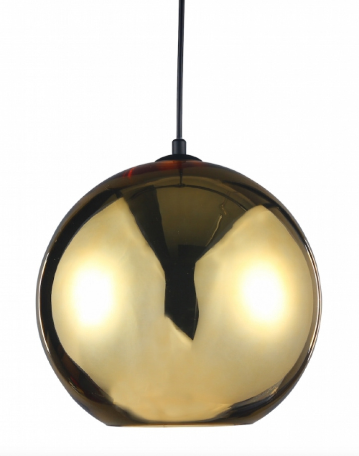 Taklampa Tom - Guld i gruppen Belysning / Lampor / Taklampor hos Reforma (PL083)