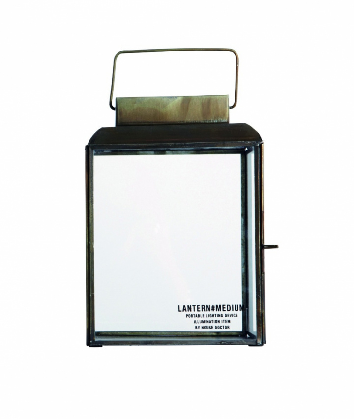 Ljuslykta 'Vintage' - Mässing - House Doctor