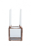 Ljusstake \'Square\' Koppar - S