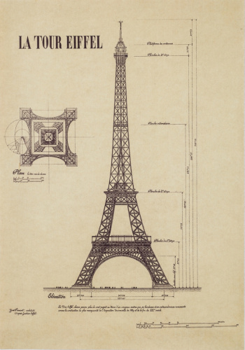 Poster - Tour Eiffel
