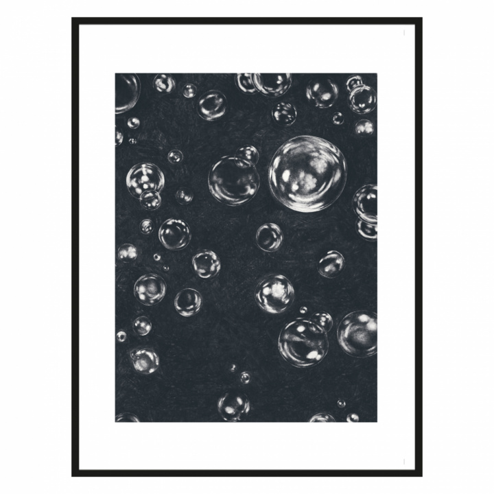 Poster 'Bubbles' - 30x40