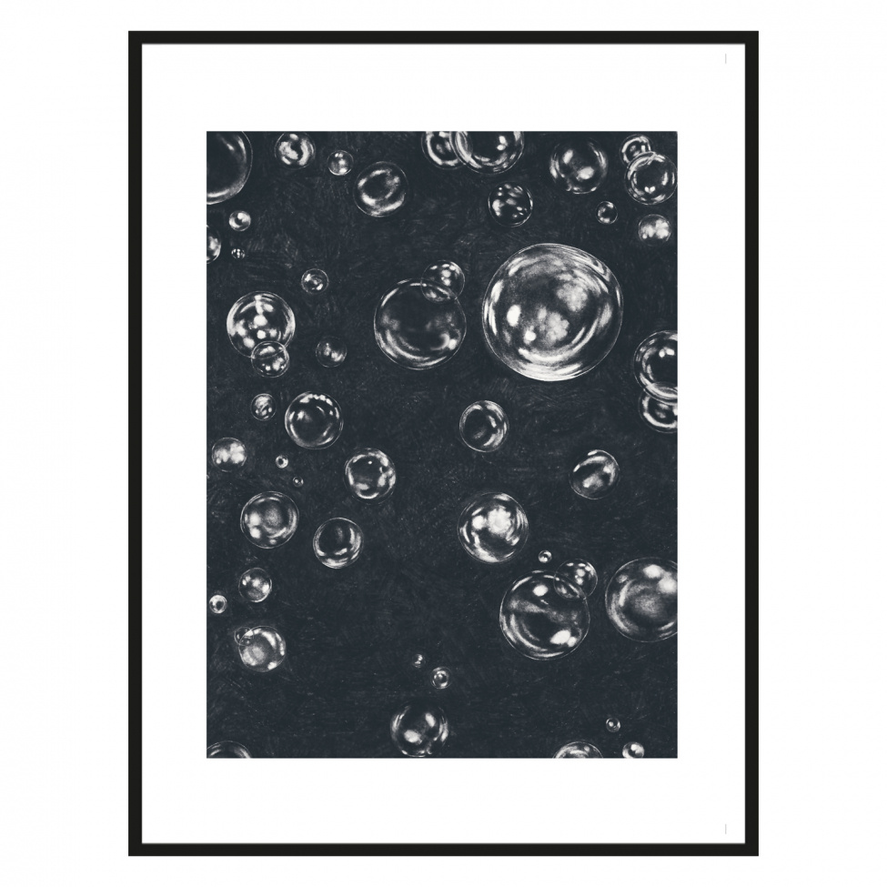 Poster \'Bubbles\' - 30x40