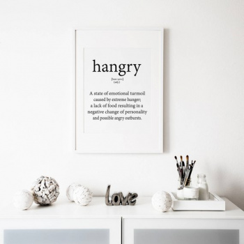 Poster - Hangry
