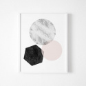 Poster - \'Geometrisk x3\'