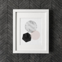 Poster - \'Geometrisk x3\'