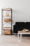 Soffbord Vintage - Vit Patina/Trä