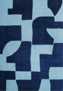 Matta \'Velenna\' 160x230 cm - Blå