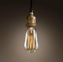 Lampa vintage - Mässing