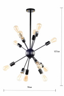 Taklampa \'Sputnik\' S