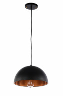 Taklampa \'Screw\' S - Svart/Guld